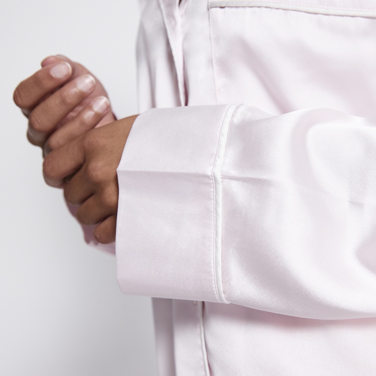 Satin pj shirt "Marina"